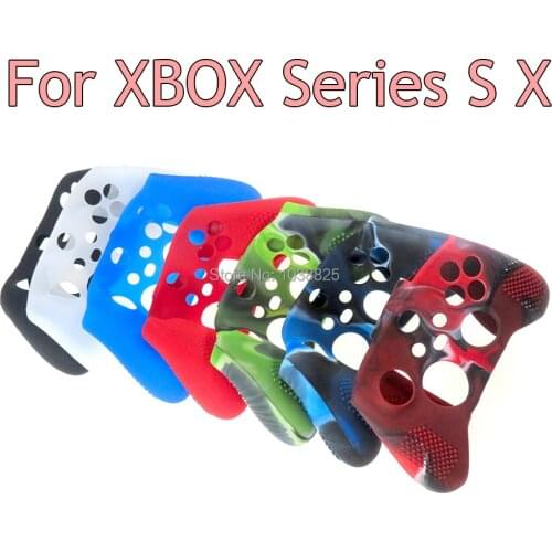 For XBox Series X S Controller Protective Silicone Skin Gel Studded Case Cover