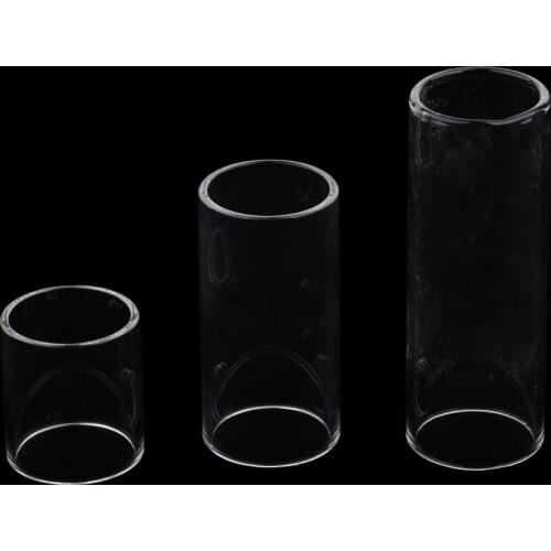 1 Set Glass Guitar Slide Guitar Finger Sliders 28/50/69mm Inside 22mm