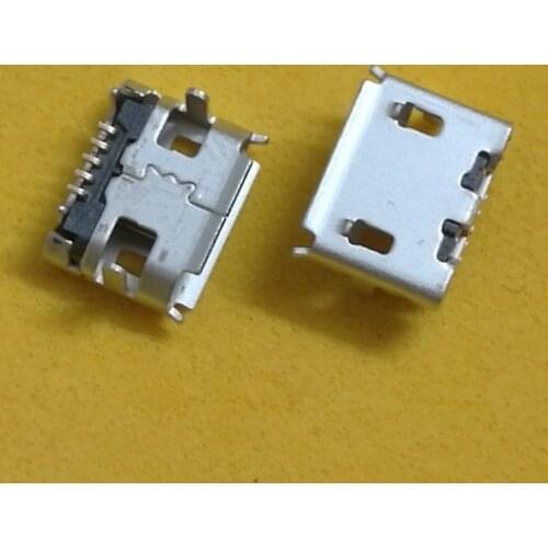 100pcs/lot mini Micro USB charging port jack connector socket dock plug power For Blackberry 8520 for Lenovo IdeaTab A2109 U018