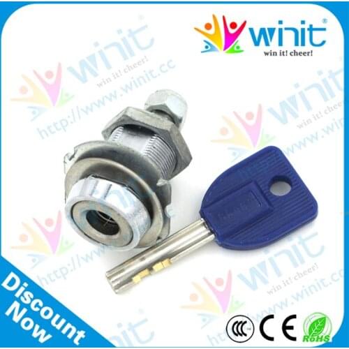 5PCS 17mm 1 lock 1 Key Same Code/Key Alike C Type Electrical Arcade Game Machine Cam Lock Cam Lock Buckle Metal