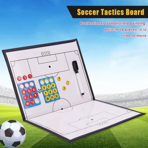 Soccer Board 16.5in x 11 Inch Coaches Clipboard for Drawing Lineup Scorebook Coach Board