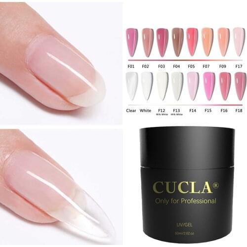 60ml Quick Building Gel Nail Extension Gel Nail Model Phototherapy Gel UV Glue Crystal Extension Gel Nail Art Prolong Glue