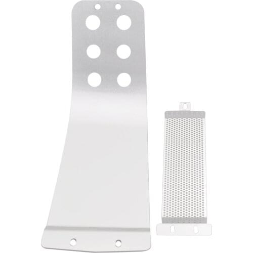 Motor Chrome Skid Plate Radiator Guard Oil Engine Cooler Cover For Triumph Bonneville T100 T214 SE T120 Thruxton Scramble 900