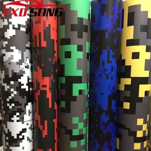 Premium quality Camo Vinyl Film Camouflage Vinyl Wrapping For Car Sticker Bike Console Computer Laptop Skin Scooter Motorcycle