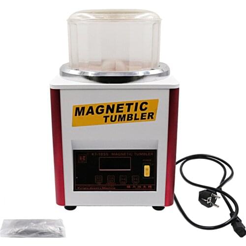 KT185S Magnetic polishing machine Necklace bracelet earrings Deburring, increase brightness Jewelry Tools