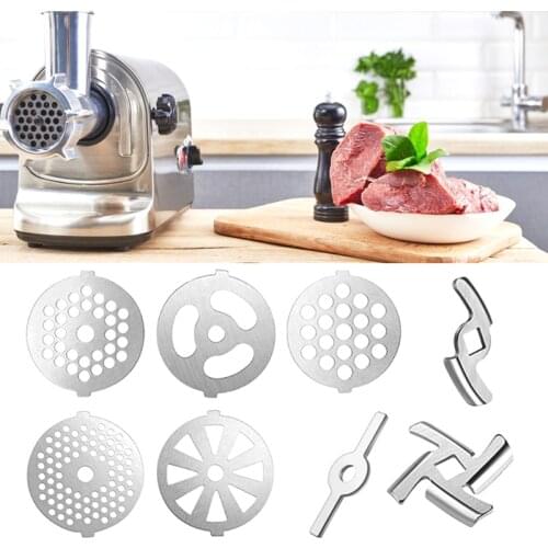 1Pc 50mm Diameter Stainless Steel Meat Grinder Blade Spare Part For Moulinex HV6