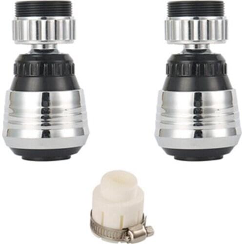 360 Degree Faucet Filter Tip Water Bubbler Faucet Anti-Splash Economizer Kitchen Supplies Retail