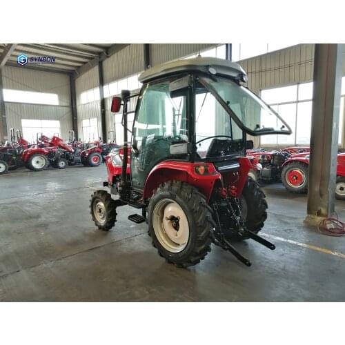 New Farm Tractor 50HP 4WD With Cabin Four Diesel Oil Engine Agricultural Machinery