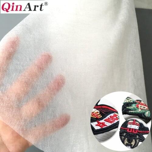 40g/60g thick cold water-soluble non-woven fabric embroidery backing DIY 1m width and 1.6m width