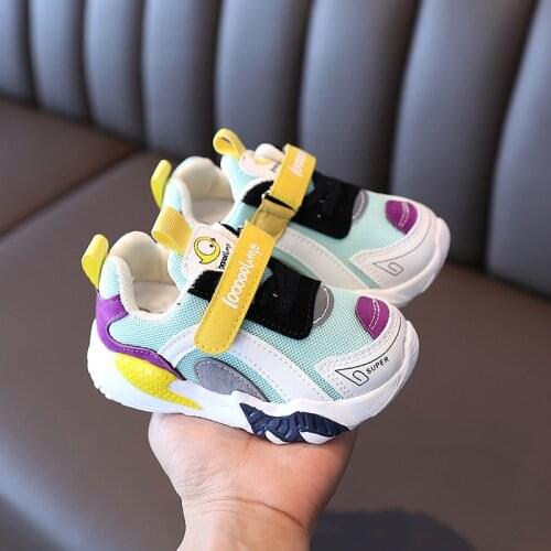 1-6 Years Baby Breathable Shoes Baby Girls Sport Shoes Baby Boys Sneakers Toddler Kids Running Shoes Children Casual Shoes 21-30