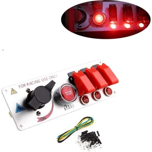 For car racing ignition switch modification instrument switch accessories start switch racing power off switch car Accessories