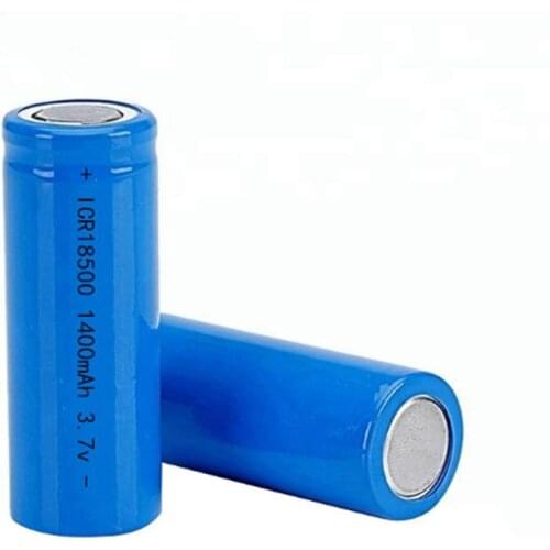2pcs/lot SHSEJA 3.7V 1400mAh 18500 rechargeable lithium battery 3.7V strong light flashlight anti-light special lithium battery