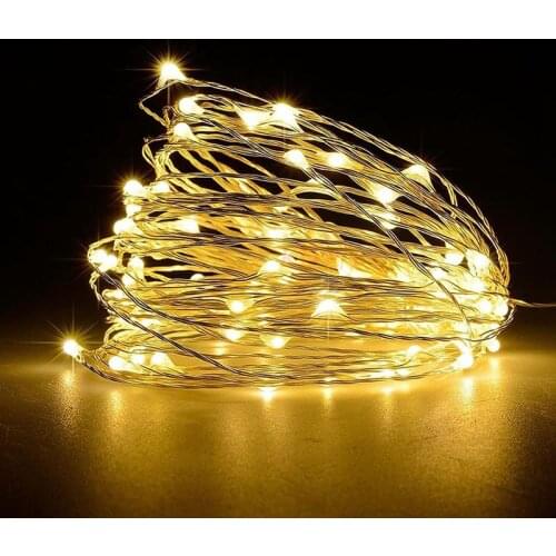 5M 10M USB powered holiday string light LED Copper Wire Fairy Xmas Wedding Festival String Lights Waterproof decoration light