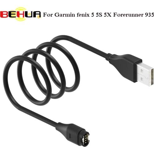 About 1m 3.3FT USB Fast Charging Charger Data Cable Wire Cord For Garmin Fenix 5 5S 5X Forerunner 935 Smartwatch Charging Data