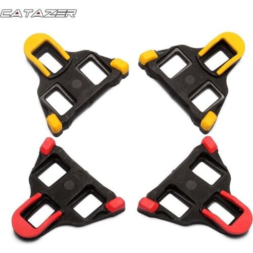 1pair Road Bicycle Self-locking Pedal Cleats Cycling Shoes Bike Pedal Cleats SM-SH11 SPD-SL for Road Mountain Bike Accessories