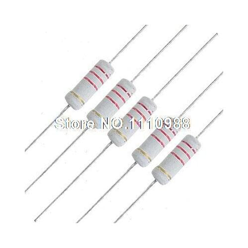 10 Pcs 3W 500V 2.2K Ohm 2K2 Axial Lead Metal Oxide Film Resistors