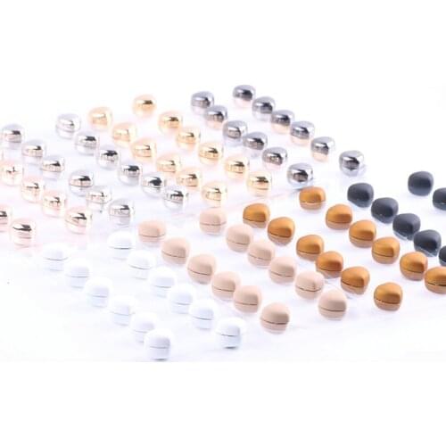 12pcs Safe Hijab Pins Strong Metal Plating Magnetic Brooch No Hole Pins Female Shirt Collar Luxulry Muslim Scarf Magnet Brooches