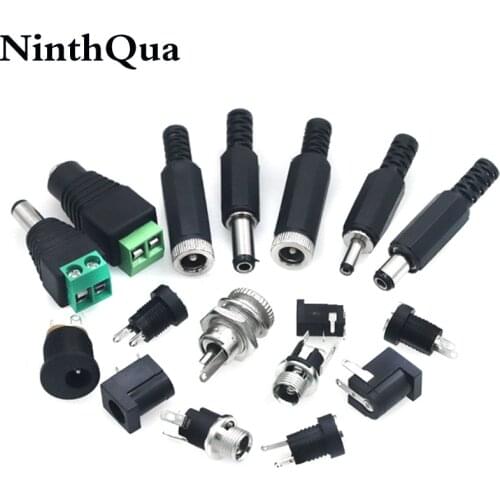 5PCS DC Power Jack Socket Connector 5.5*2.1MM 5.5*2.5MM 3.5*1.35MM 3.5*1.1MM DC-005 DC-022 DC-022B DC-025M DC-099 DC005