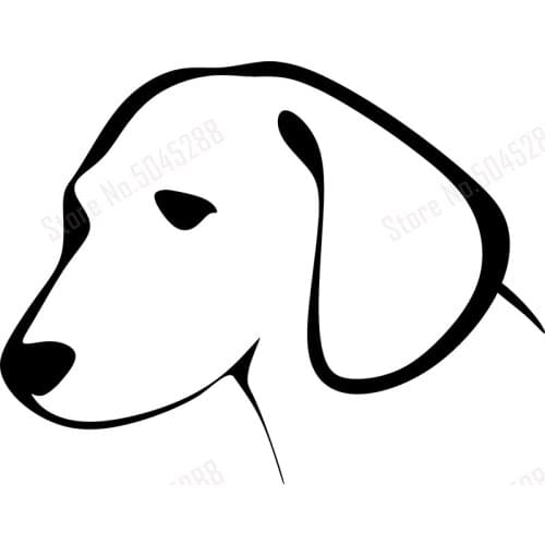 Pet Dog Car Decals Cute Cute Animal Dog Car Stickers Loyal Companion Decoration Car Dog Car Decals H081