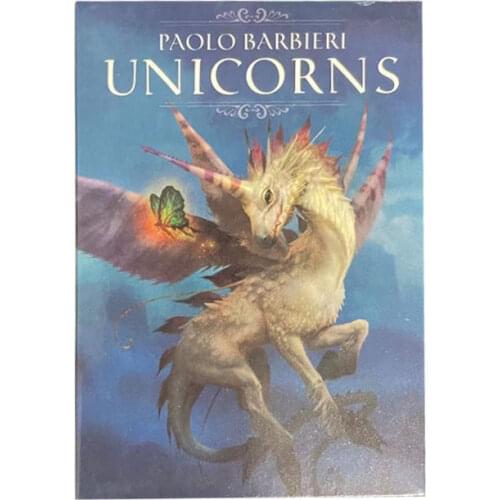Arbieri Unicorns Oracle Cards Taort Deck Card Game Board Game Language English Divination Beginner Spirit Soul