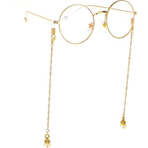 Wings same style glasses chain pearl chain multi-functional double chain fashion sunglasses chain decorative glasses