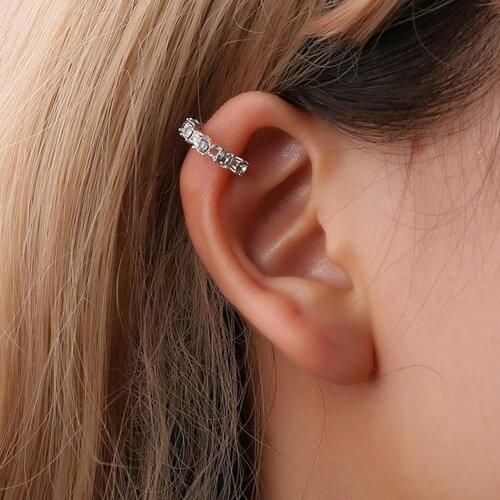 KaiMin 2021 Female Rhinestone Huggie Earrings Set Amazing Price Gold Small Stud Earring for Women Fashion Jewelry wholesale