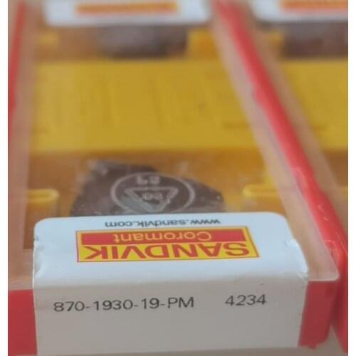 2PCS CARBIDE INSERT 870-1930-19-PM 4234