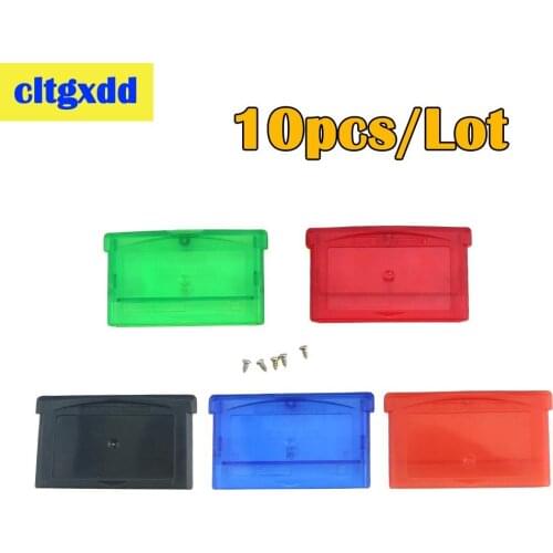 10pcs/lot Game Cartridge Shell For Nintendo GameBoy Advance Game Card Box Housing Case For GBA GBM NDS