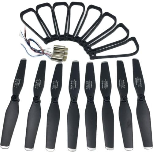 4DRC F6 NO.4D-F6 RC Drone Propeller Blades Wings Guards Motors Engines Quadcopter Spare Parts Kit