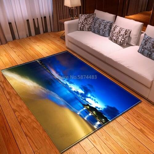Fashion 3D Galaxy Planet Carpets Dining Room Home Decorative Boys Room Area Rug Kids Play Mat Rug Carpet For Home Living Room