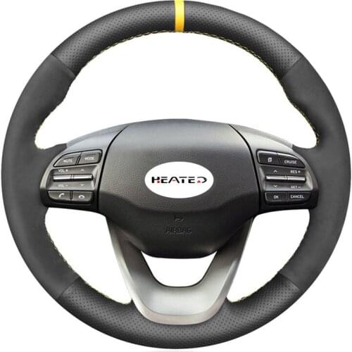Braiding Cover for Steering Wheel for Hyundai Kona 2017 2018 2019 Steering Wheel Cover for Hyundai