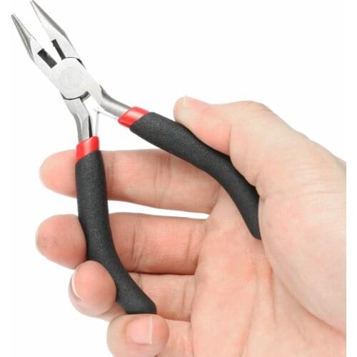Jewelry Pliers Tool Equipment 12cm Long Needle Nose Pliers For Accessory Jewelry Making with teeth