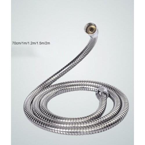 Stainless Steel Shower Hose High Quality Encryption Explosion-Proof Hose Spring Tube Pull Tube Bathroom Accessories