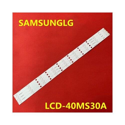 LED backlight 9 led strip for Sharp LCD-40MS30A RUNTKB427WJZZ RUNTKB462WJZZ 4pcs/kit