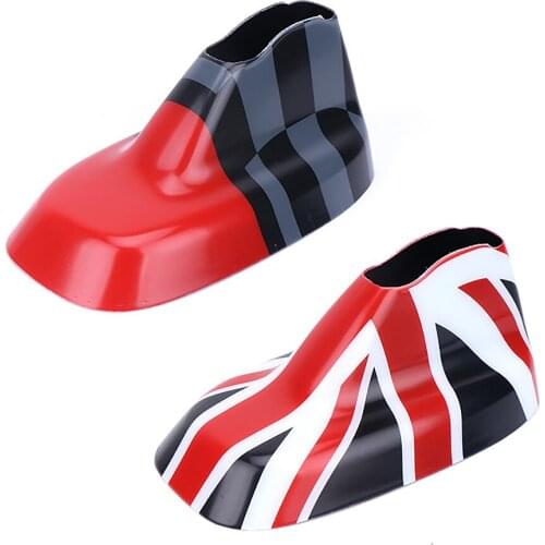VENSECO Suitable for BMW MINI Cooper Roof Antenna Shell Sticker F54 F60 Modified Accessories 3D British flag Car Sticker