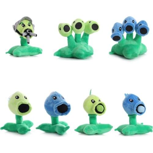 15cm Plants vs Zombies PVZ Plants Peashooter Plush Stuffed Toys Soft Game Toy Gift for Kids Children