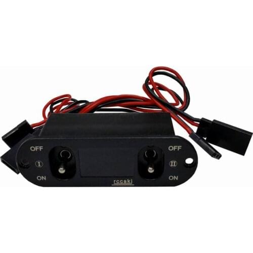 2 in 1 Twin Switch/ Dual Switch with Digital Voltage Display