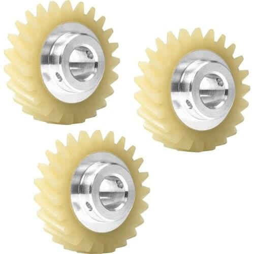 3Pcs Mixer Worm Gear Replacement Part for Whirlpool & Kenmore Mixers - Replaces WPW10112253 4162897 4169830