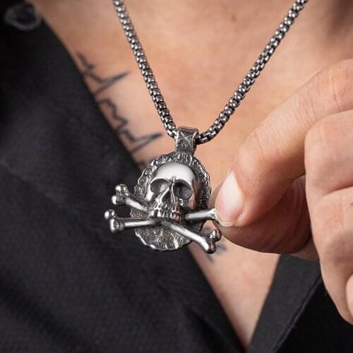 316L Stainless steel Odin Norse Viking Amulet Rune Fashion Style MEN and women fashion words retro Necklace pendant Jewelry