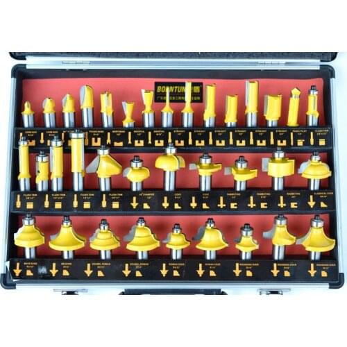 35PC woodworking cutter sets of 35 woodworking gongs knife combination of woodworking tools carving knives
