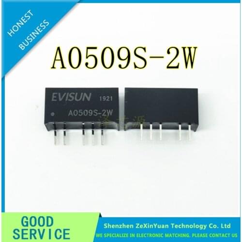 5PCS 10PCS A0509S-2W A0509S DC/DC Isolated Power Supply Module 5V to 9V