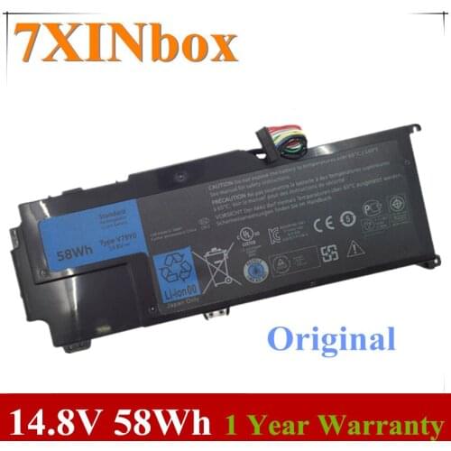 7XINbox 14.8V 58Wh Original V79Y0 V79YO YMYF6 0YMYF6 Laptop Battery For Dell XPS L412x L412z 14z 14Z-L412X 14Z-L412Z Tablet