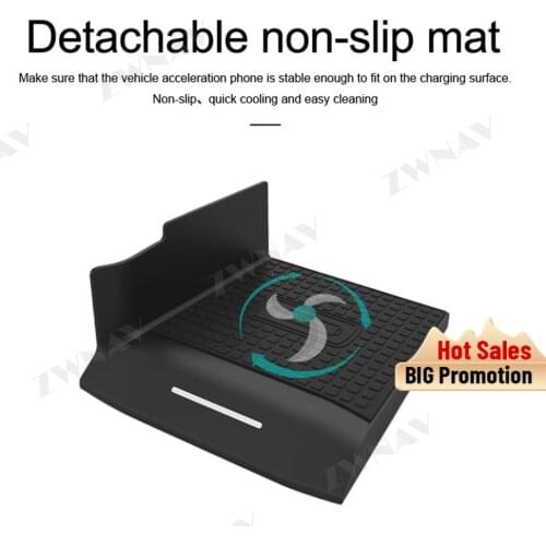 QI car Intelligent Infrared wireleess charger for Toyota Prado 2018 Intelligent Infrared Fast Wireless Charging Car Phone Holder