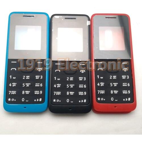 New Phone Housing Cover Case With Enlish Or Russian Keypad For Nokia 105 1050 RM1120 Rm908 + Tools +Tracking