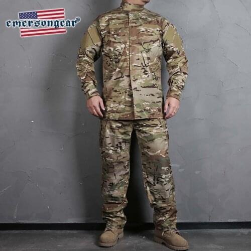 Emersongear Field Tactical Combat R6 Uniform Shirt Pants Suit Field bdu Assault Military Airsoft Paintball Uniform Clothing