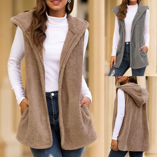 HaiN Women's Hooded Vests