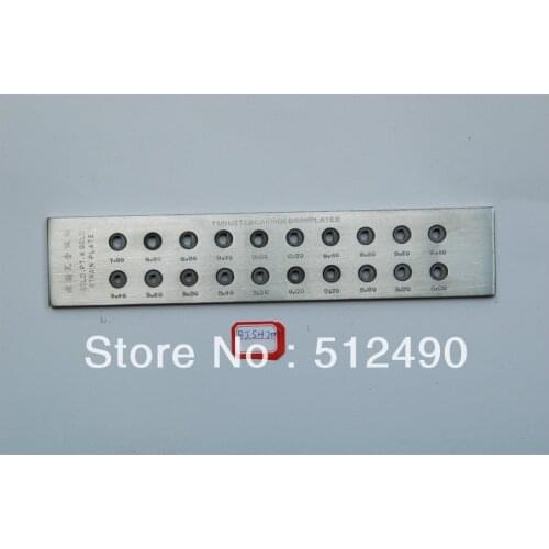 Jewelry tools tungsten carbide drawplate drawing block board Wire-drawing Bushing