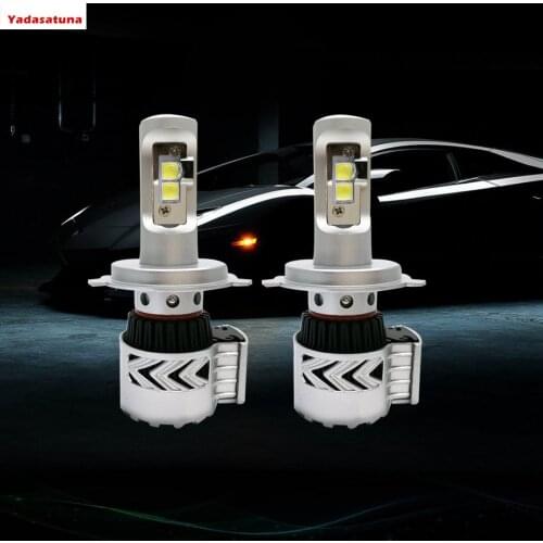 New Technology! 160W H4/9003/HB2 (pair) CREE XHP-50 Chips LED Headlights Dual Beam Head Lamps Bulbs Headlamp 12000lms