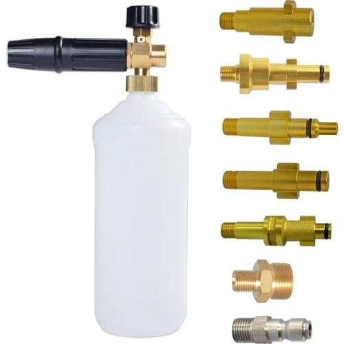Car Wash Foam Gun Nozzle Foam cannon foam generator for Karcher Kranzle Interskol Elitech Huter Gerni Stihl High Pressure Washer