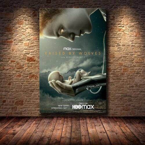 Popular American Drama Raised By Wolves HD Print Poster Canvas Painting Living Room Bedroom Decoration Painting